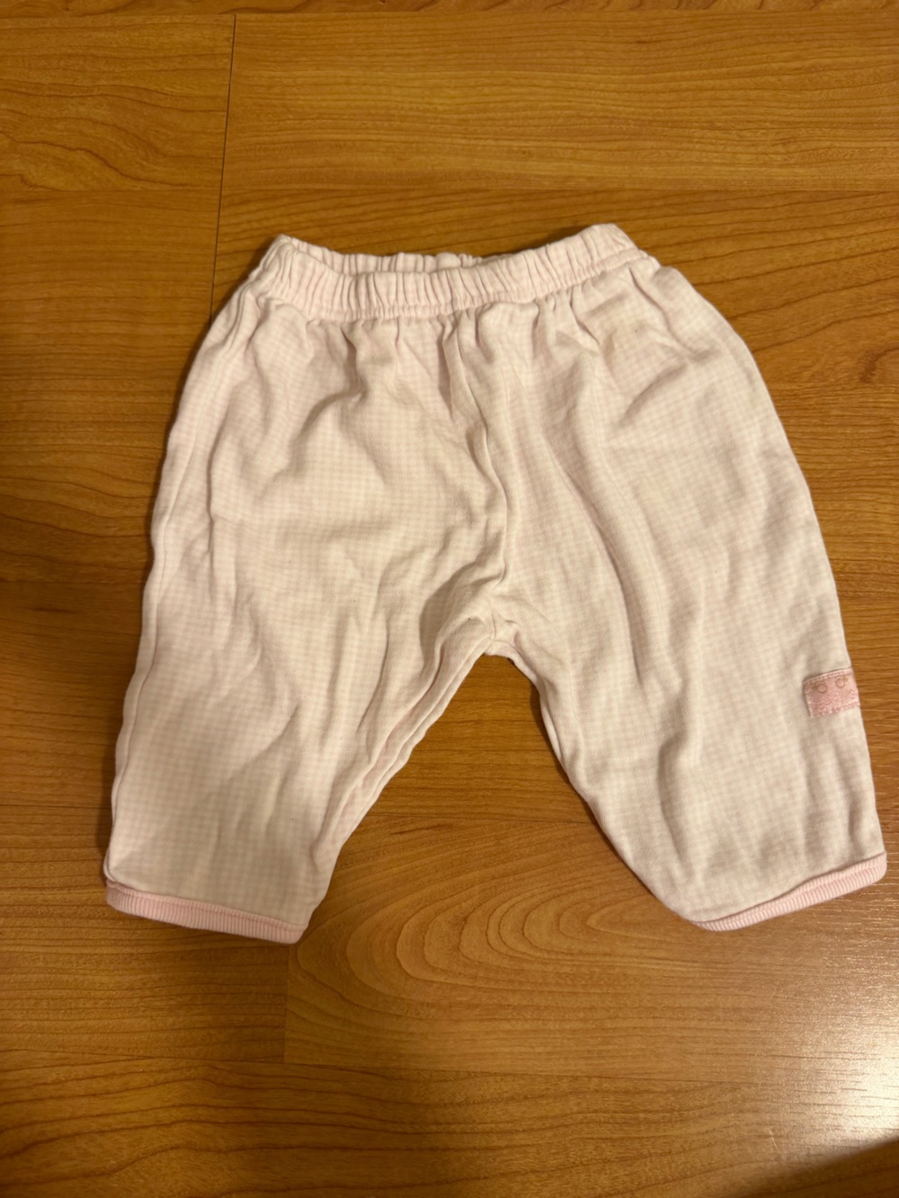 Soft Pink Baby Gap gingham Pants